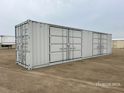 2025 40 ft High Cube Multi-Door Contenedor de almacenamiento