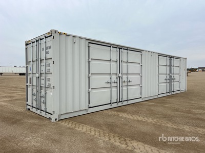 2025 40 ft High Cube Multi-Door Contenedor de almacenamiento