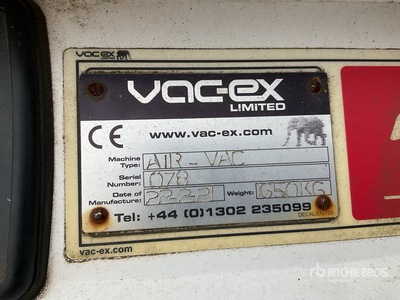 2021 Vac-Ex Air Vac Vakuumsystem