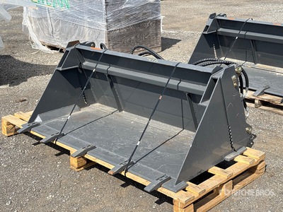 66 in Q/C Multi-Purpose Hydraulic Skid Steer Bucket (Unused)