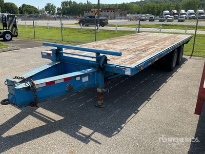 1999 Norris 22 ft T/A Equipment Trailer