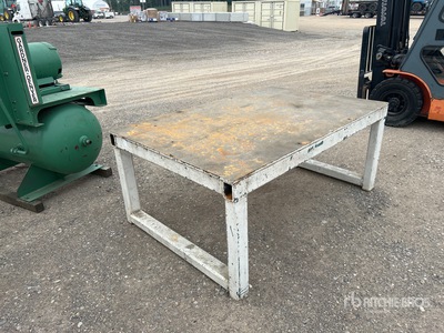 6' x 4' Steel Table
