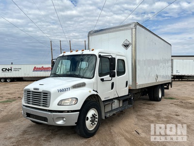 2016 Freightliner M2 106 4x2 Crew Cab Van Truck