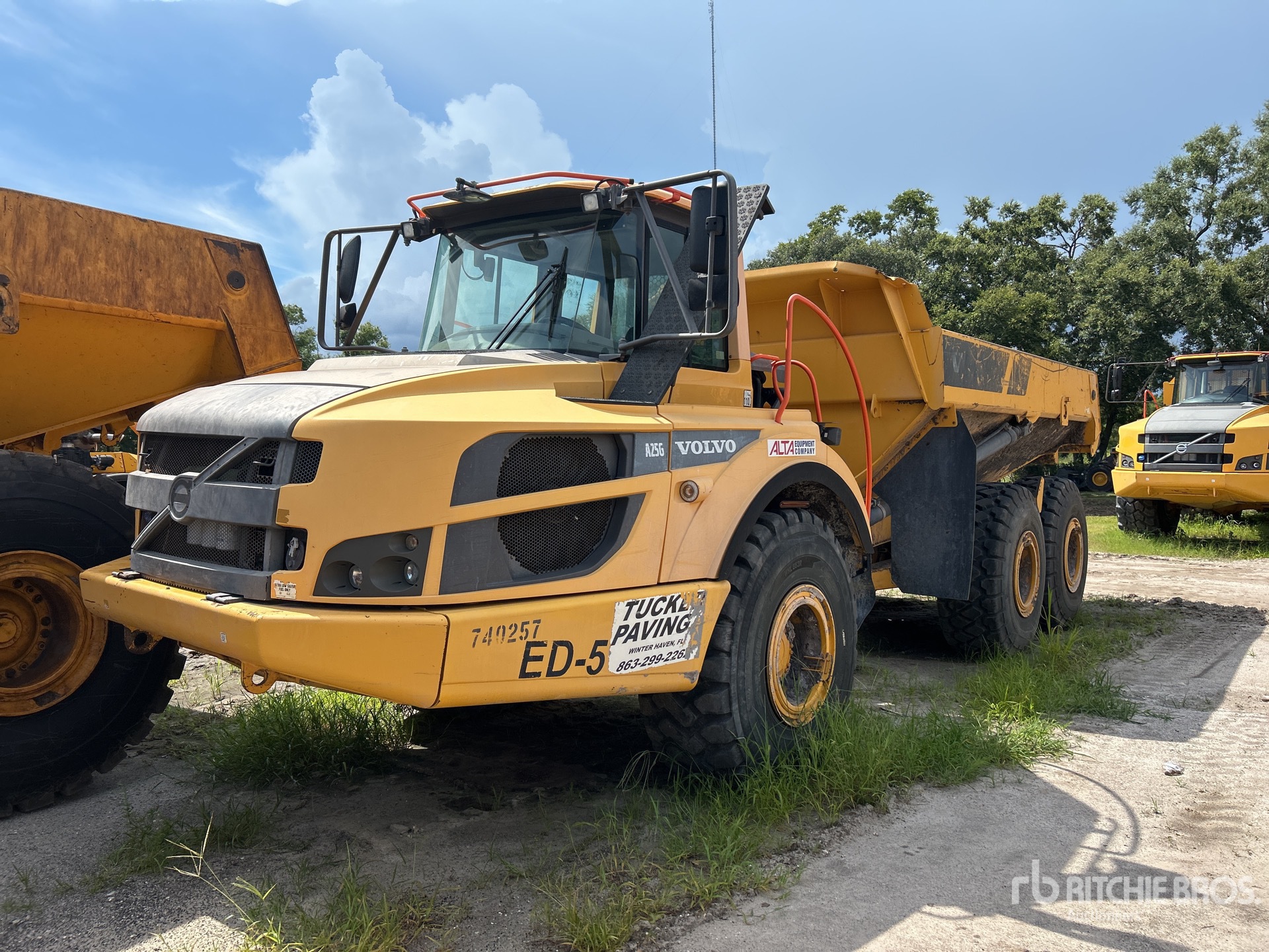 2016 Volvo A25G Articulated Dump Truck