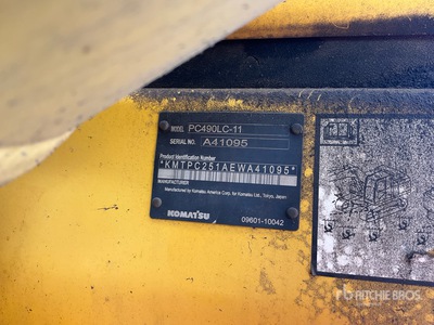 2015 Komatsu PC490LC-11 Pelle Hydraulique sur Chenilles