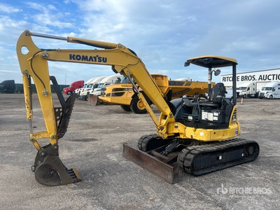 2018 Komatsu PC55MR-5 Mini Excavadora