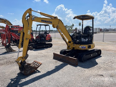 2017 Komatsu PC35MR-5 Mini Excavator (Inoperable)