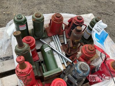 (14) Assorted Bottle Jacks