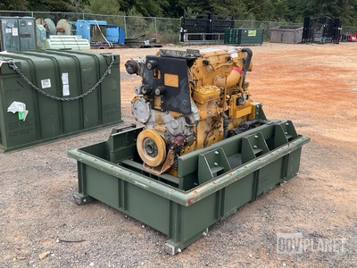 Cat C15 Diesel Engine w/Container