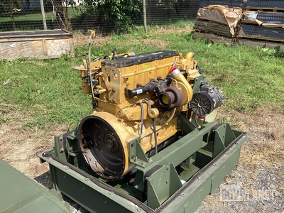 Cat C7 Diesel Engine w/Container