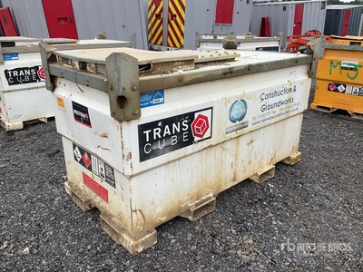 2021 Western 20TCG-GLB 2000 L Skid Mounted Steel Diesel Fuel Tank