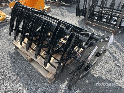 2025 GIYI GYCLG72C Skid Steer Grapple (Unused)