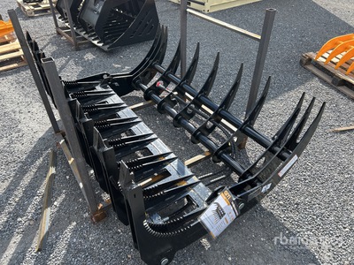 2025 GIYI GYCLG72C Skid Steer Grapple (Unused)