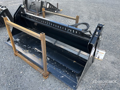 2025 GIYI GY-KH72F Skid Steer Bucket (Unused)