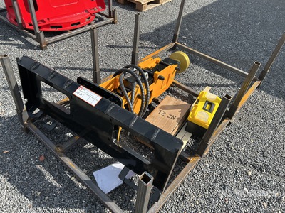 2025 GIYI GY-D680 Skid Steer Post Driver (Unused)