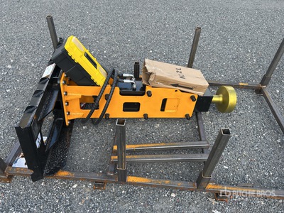 2025 GIYI GY-D680 Skid Steer Post Driver (Unused)