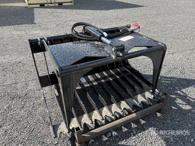 2025 GIYI GY-HWG44C Mini Hollow Skid Steer Grapple (Unused)