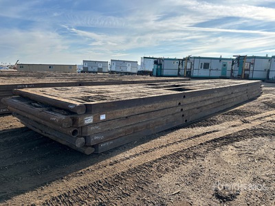 Quantity of (5) 8 ft x 40 ft Rig Esteras