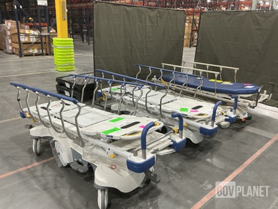 (2) Stryker Stretchers & (1) Hill-Rom Stretcher