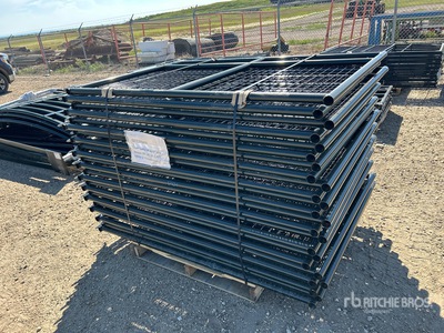 Quantity of (24) 2024 BYT 6 ft x 4 ft Mesh Ranch Livestock Gate (Unused)