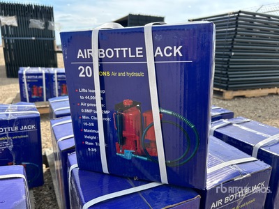Quantity of (12) 2025 BYT ABTJK20 20T Air/Hydraulic Bottle Jack (Unused)