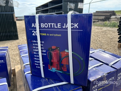 Quantity of (12) 2025 BYT ABTJK20 20T Air/Hydraulic Bottle Jack (Unused)
