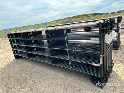 Quantity of (24) 2025 BYT RP160 16 ft x 5 ft Ranch Livestock Panel (Unused)