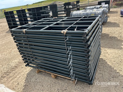 Quantity of (24) 2025 BYT RG06 6 ft x 4 ft Ranch Vee Poort (Unused)