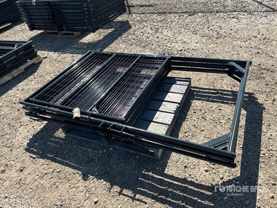 Quantity of (6) 2025 BYT MSRG06 4 ft x 6 ft Mesh Ranch Livestock Gate (Unused)