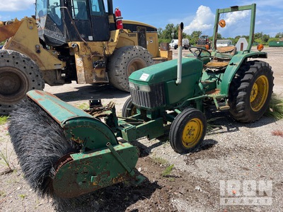 John Deere 970 2WD Broom Tractor
