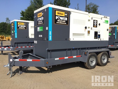 2024 Atlas Copco QAS 250L JD T4F RS SV 200 kW Mobile Stand-By Generator Set