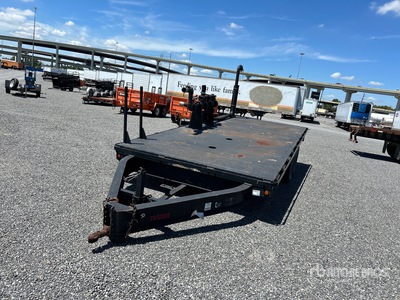 2010 18 ft T/A Flatbed Trailer