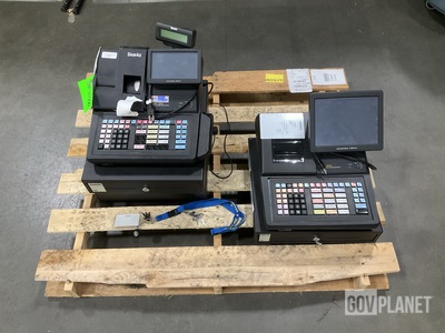 (1) Assorted SAM4 Cash Registers