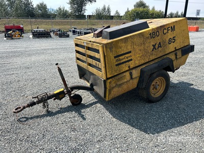 Atlas Copco XAS85 180 cfm Mobile Air Compressor