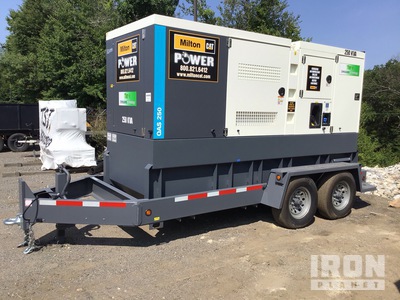 2024 Atlas Copco QAS 250L JD T4F RS SV 200 kW Mobile Stand-By Generator Set (Unused)