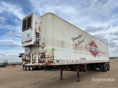 1987 Fruehauf 42 ft x 102 in T/A Heated Van Trailer