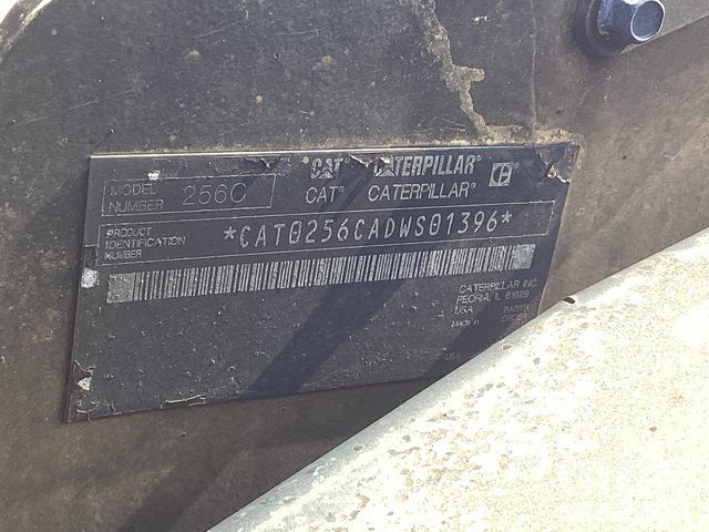 MINI CARGADOR SOBRE RUEDAS 2009 CATERPILLAR 256C