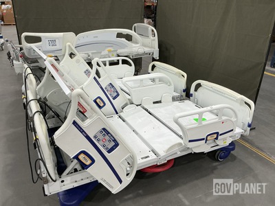 (3) Stryker Hospital Beds