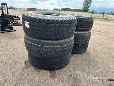 Quantity of (6) Wheel Loader Tires