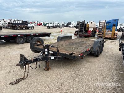 2003 Behnke 16 ft T/A Equipment Trailer