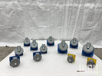 Quantity of (12) Hubbell Pin & Sleeve Connector Plugs (Unused)