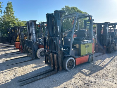 2014 Toyota 8FBCU30 5270 lb Electric Forklift