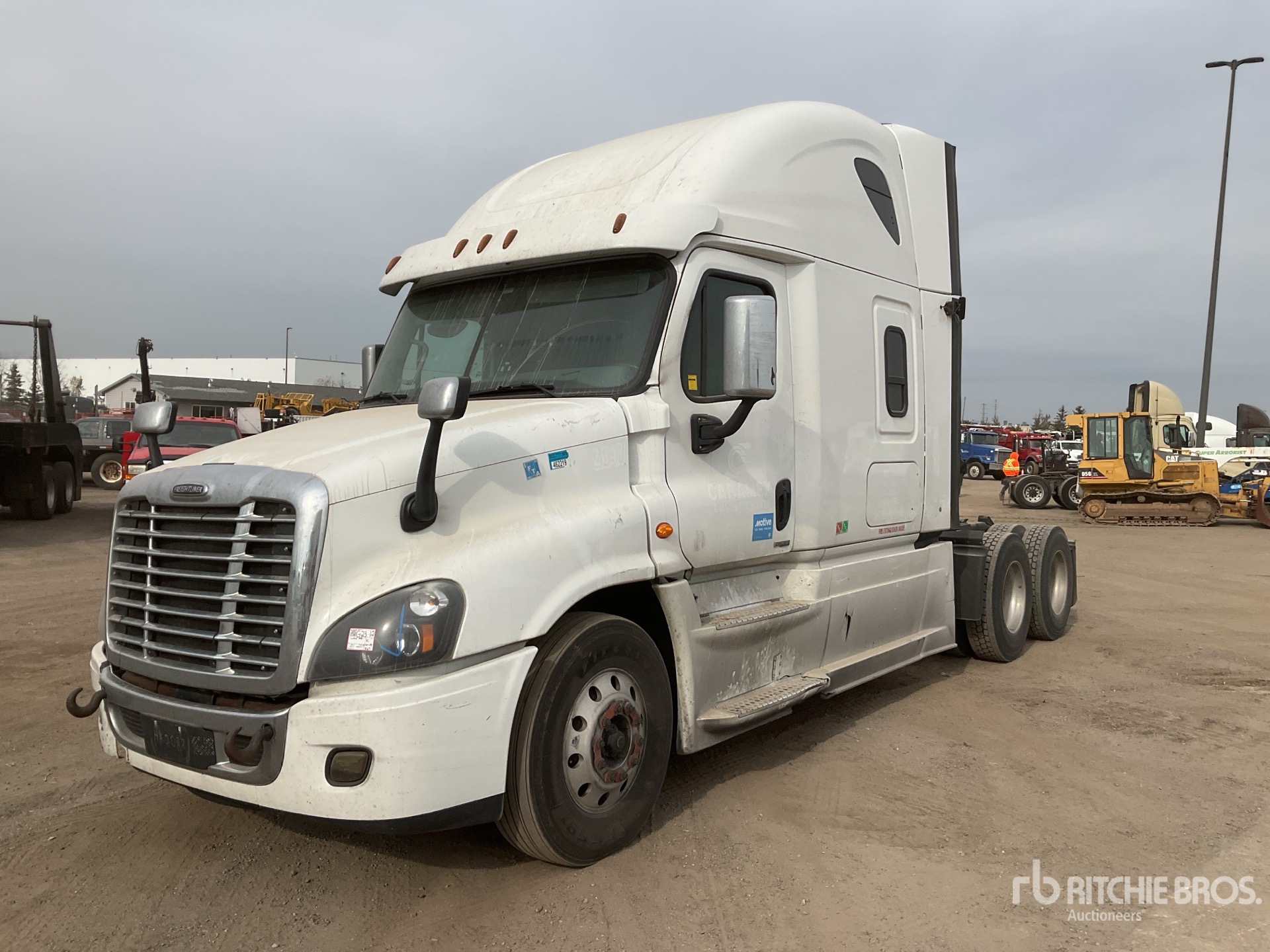 2017 Freightliner Cascadia 125 6x4 Evolution T/A Sleeper Truck Tractor