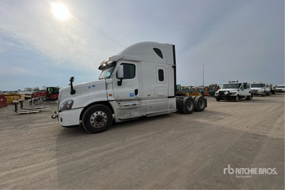 2017 Freightliner Cascadia 125 6x4 Evolution T/A Sleeper Truck Tractor (Inoperable)