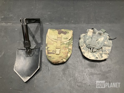 (150) Canteen Pouches, (135) Entrenching Tool Carriers & Assorted Items