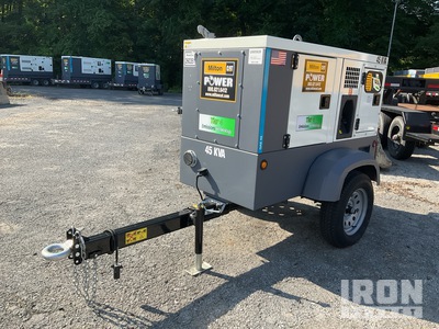 2023 Atlas Copco QAS45 36 kW Mobile Generator Set (Unused)