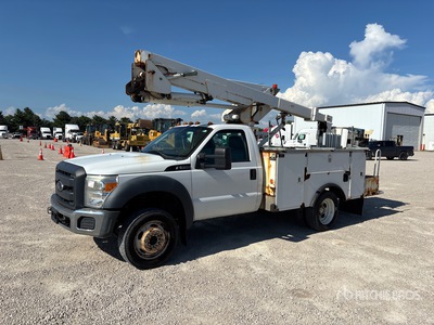 2012 Terex HI-RANGER LT-38 38 ft on 2012 Ford F-550 XL 4x2 Bucket Truck