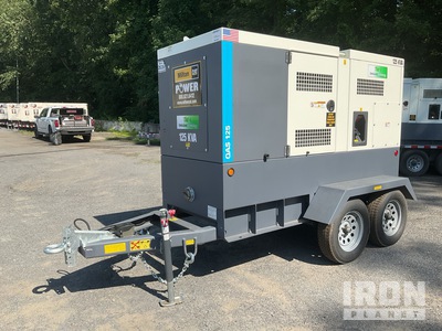 2023 Atlas Copco QAS 125 100 kW Mobile مولد