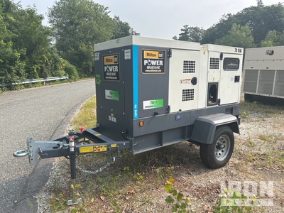 2023 Atlas Copco QAS70 70 kVA Mobile Stand-By Groupe électrogène