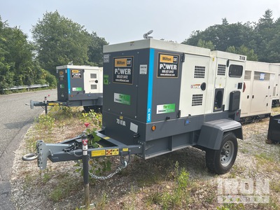 2023 Atlas Copco QAS70 70 kVA Mobile Generator Set